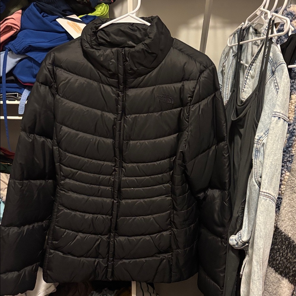 NORTH FACE Black Puffer Jacket
